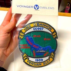 USS O’BANNON DD987 1989 Persian Gulf patch